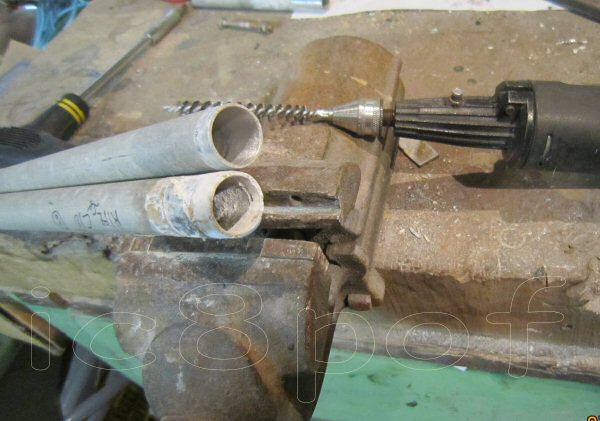 corrosion removed by carbine brush